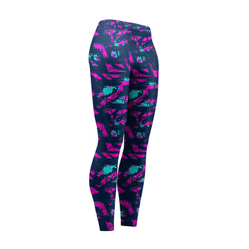 Neon Mix High Waist Leggings