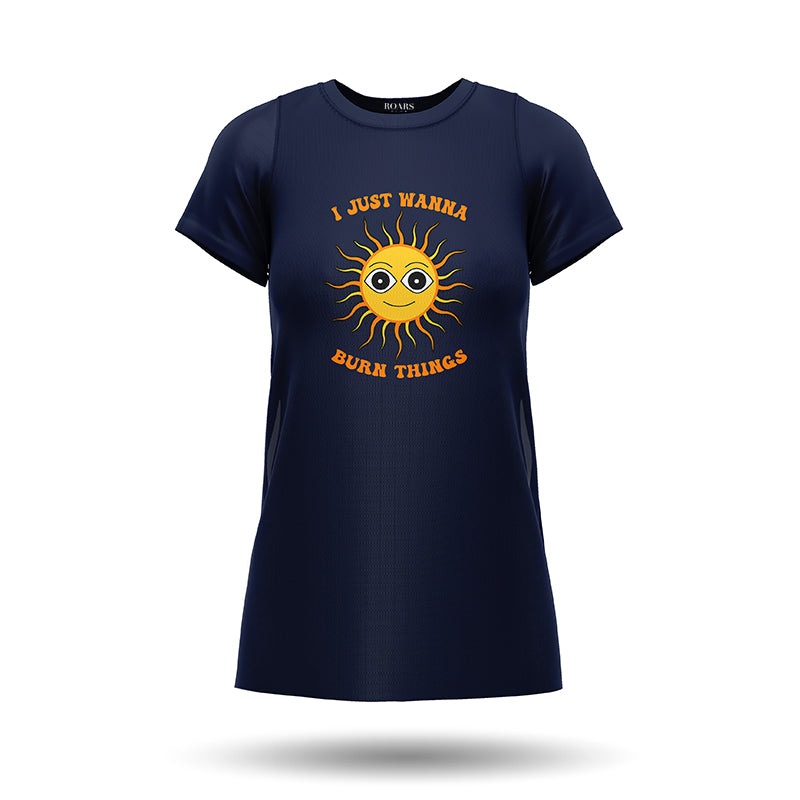 Burn Things T-Shirt Dress