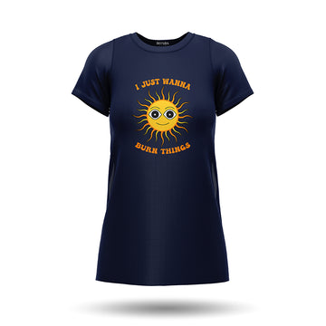 Burn Things T-Shirt Dress