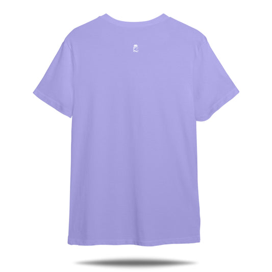 Lilac Lavender Basic Oversized T-shirt
