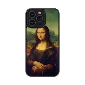 Mona Lisa by Leonardo da Vinci (1503-1505) Glossy Metal Case