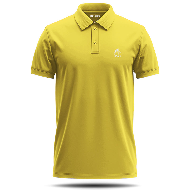 Mustard Yellow Men's Polo T-Shirt