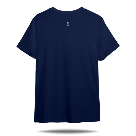 Ink Blue Basic Oversized T-Shirt