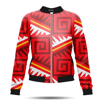 Scarlet Ethnics Bomber Jacket