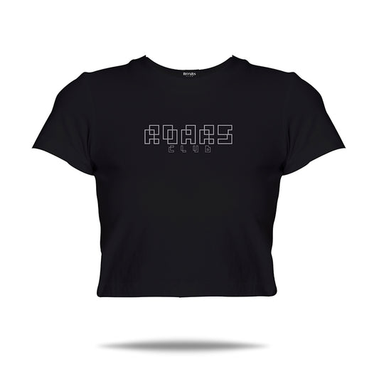 Official Roars Club Maze Women's Cropped Top