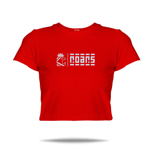 Official Roars Linear Women's Cropped Top