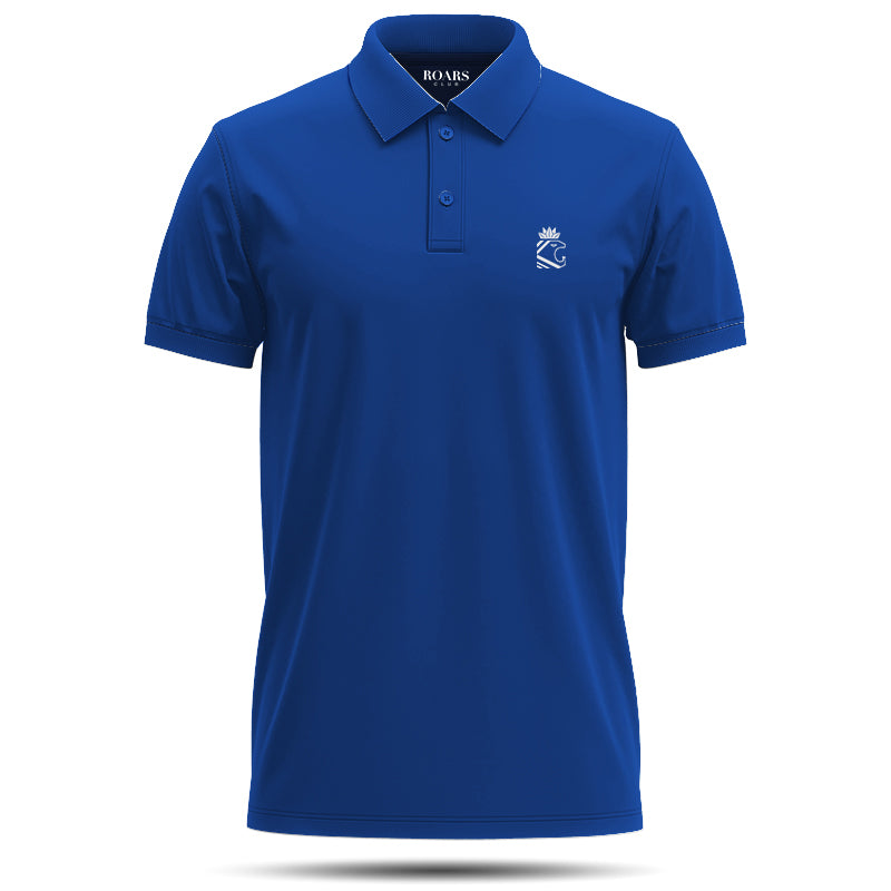 Prussian Blue Men's Polo T-Shirt