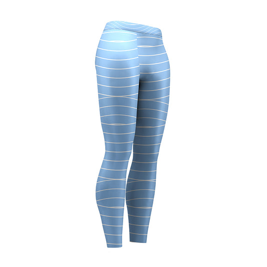 Sky Floats High Waist Leggings