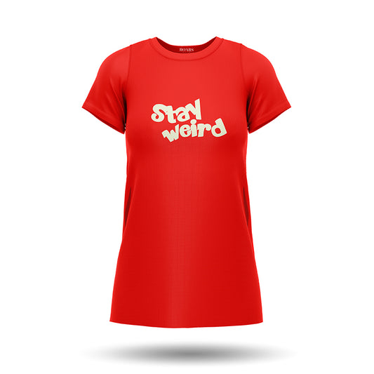 Stay Weird T-Shirt Dress