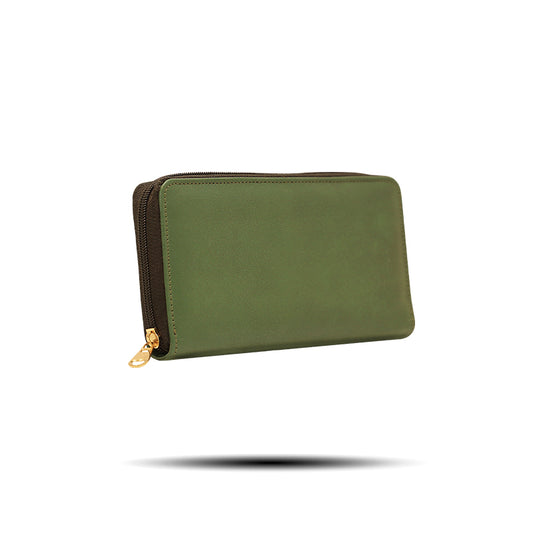 Roars Finch Leather Clutch Bag