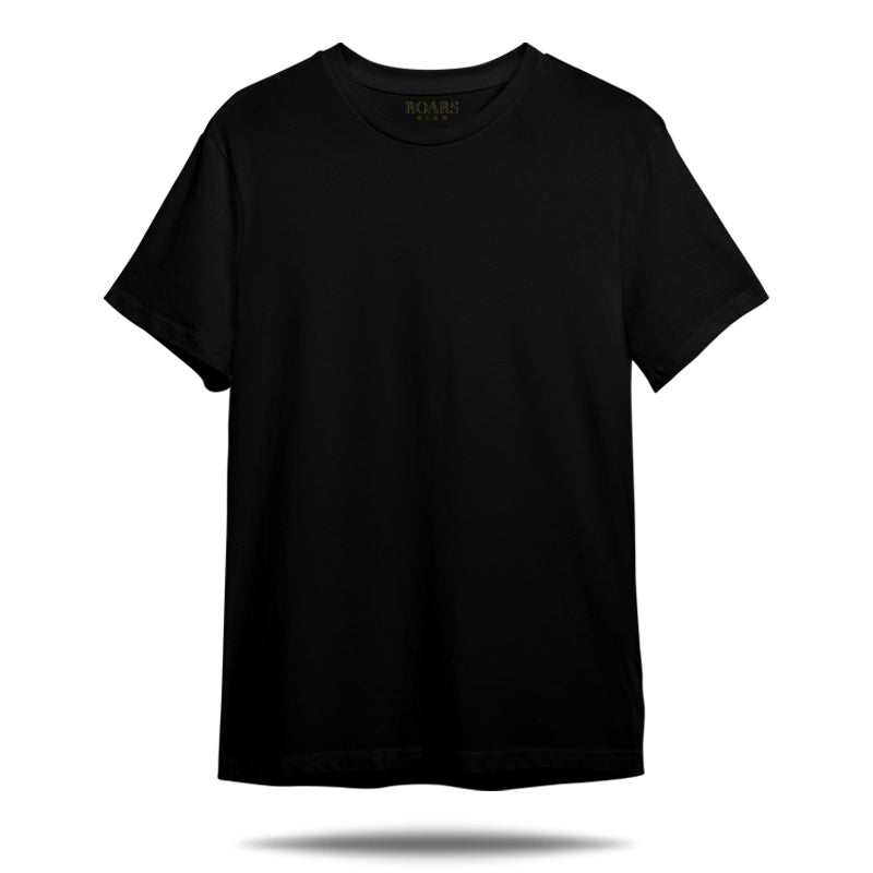 Jet Black Basic Oversized T-Shirt
