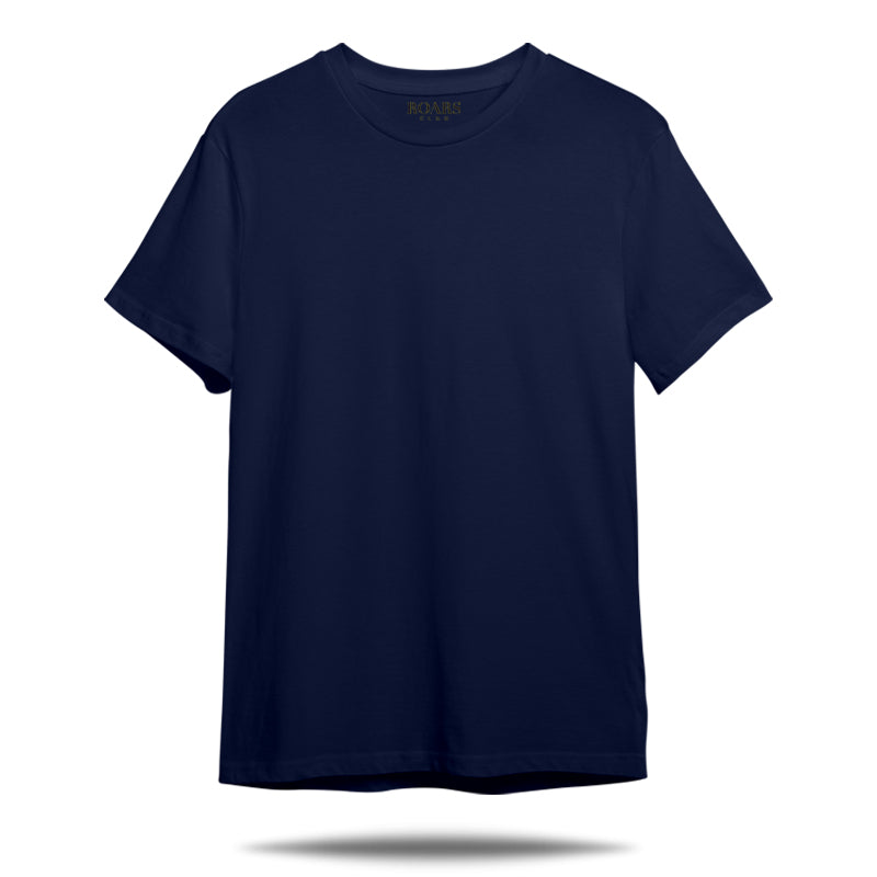 Ink Blue Basic Oversized T-Shirt