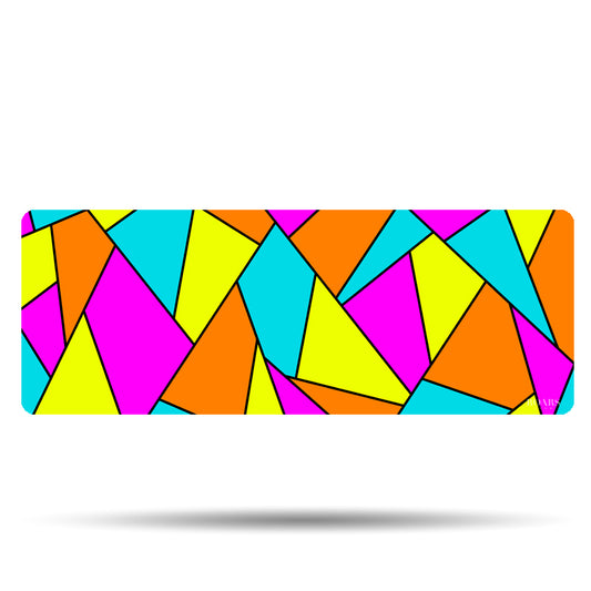 Triangle Abstract Desk Mat