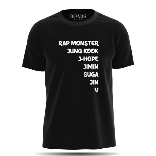 BTS Character Names Unisex T-shirt