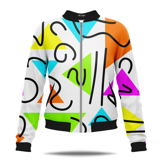 Insane Angles Bomber Jacket