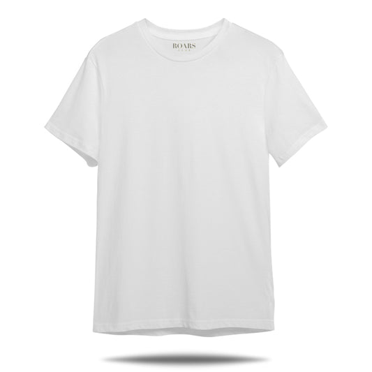 Milky White Basic Oversized T-Shirt